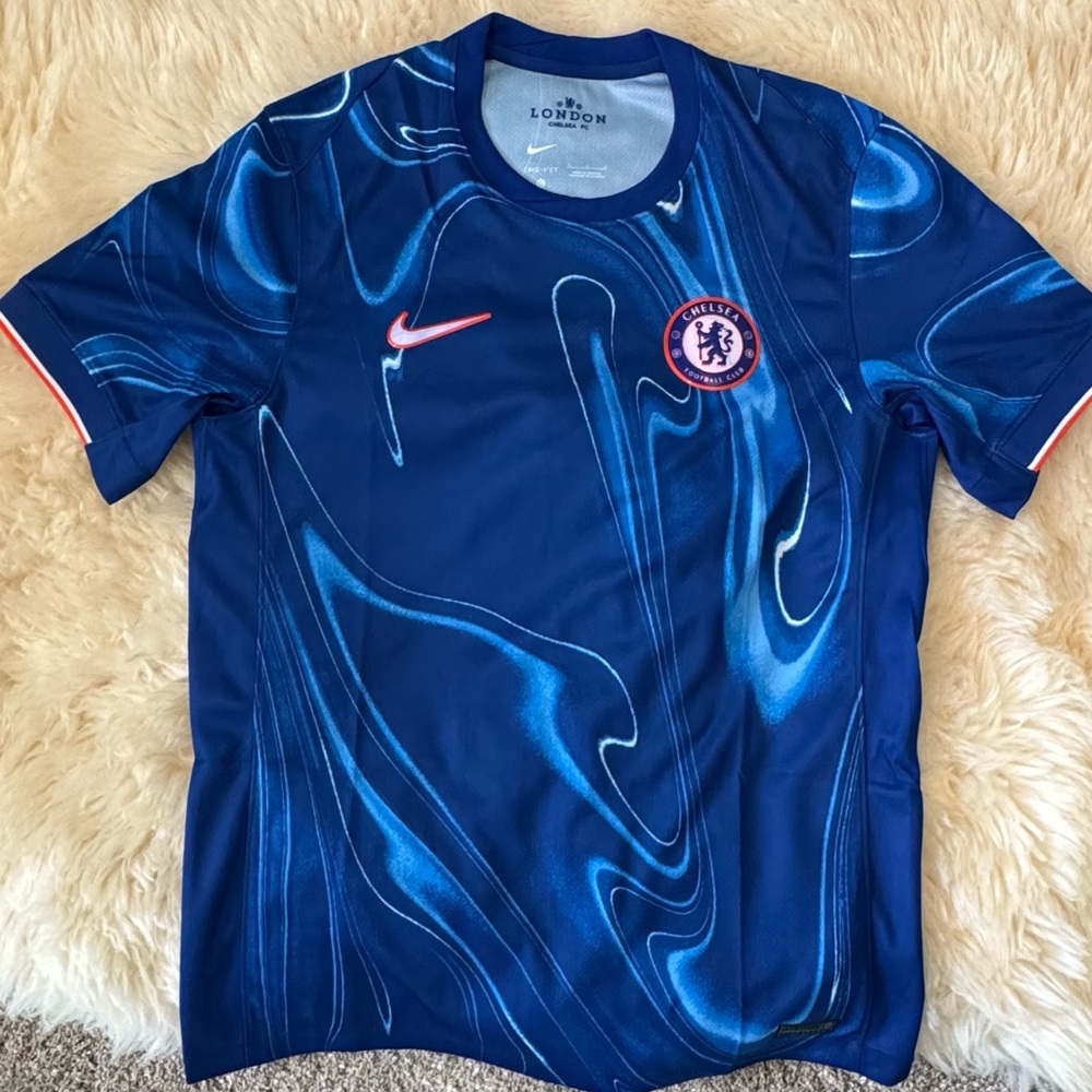 Chelsea Nike 2024/25 Home Replica Jersey - Blue : Size Med